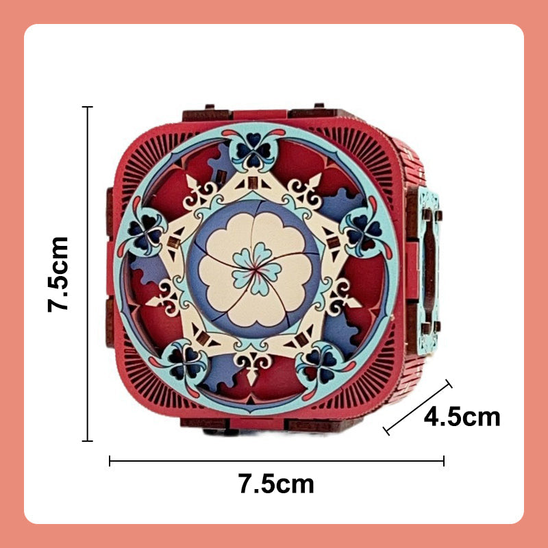 🎉Valentine's Day Hot Sale - 75% OFF🔥3D Wood Puzzle DIY Music Box with Lights-7