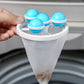 Flydende filterpose Washball til vaskemaskiner