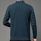 Herren-Shirt mit langen Ärmeln und Hemdkragen in Layering-Optik