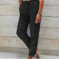 🌸Women's Elastic Waist Cotton Linen Casual Pants