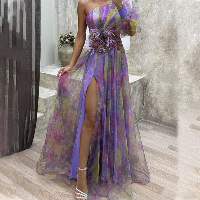 🌸Spring Specials💐 Women's Tulle Irregular Gown Dresses - free shipping-9
