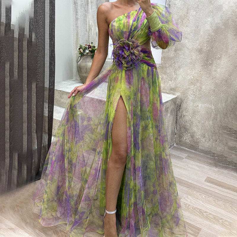 🌸Spring Specials💐 Women's Tulle Irregular Gown Dresses - free shipping-11