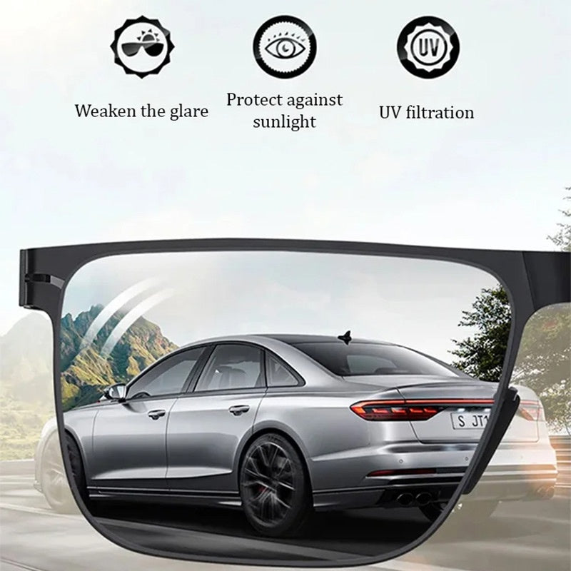 High Definition Rimless Protective Sunglasses-5
