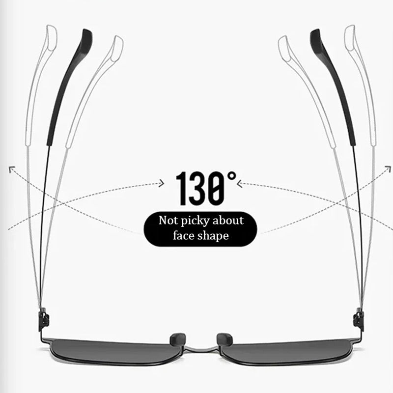 High Definition Rimless Protective Sunglasses-6