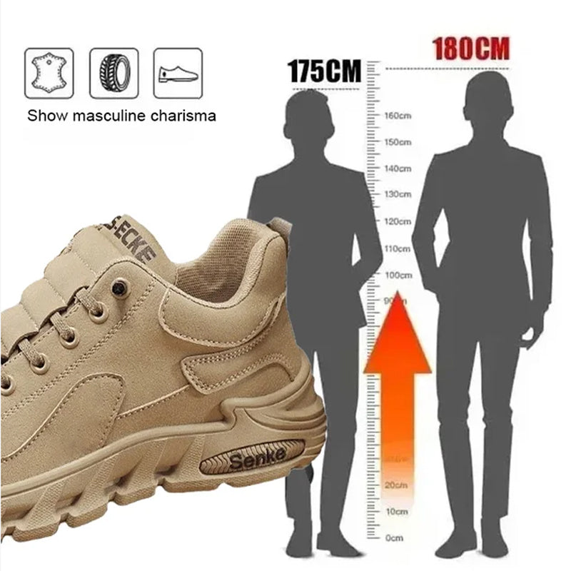 ☄️Spring Specials🎉Men's Thick Sole Non-Slip Casual Walking Shoes-5