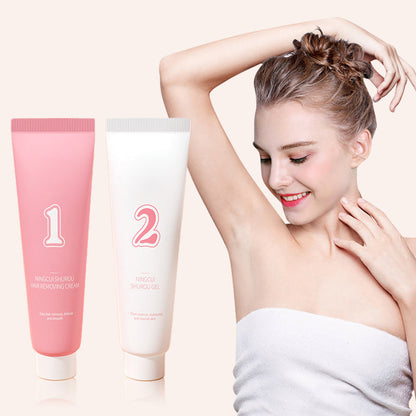 Set de crema de limpieza y depilación imponente
