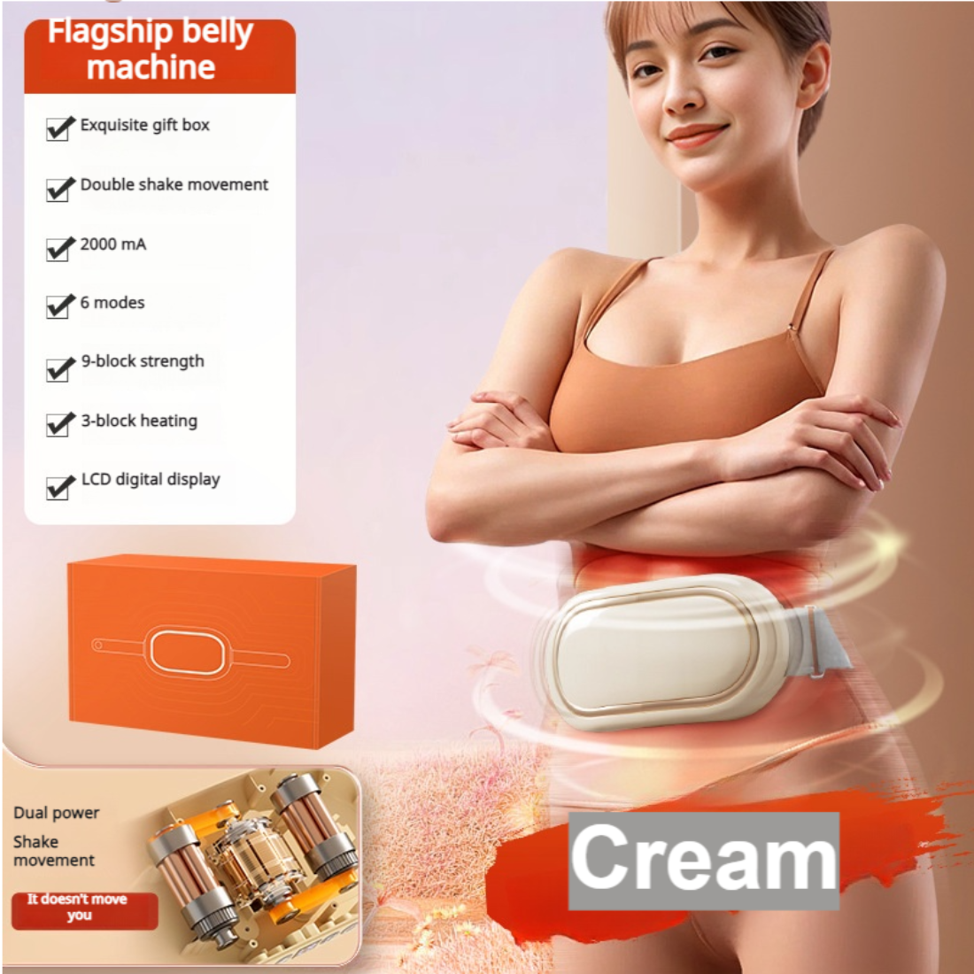 🎁Hot Sale 50% OFF⏳[Good Body Transformation] Lazy Abdominal Slimming Machine-5