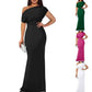 💖Limited Sale 50% OFF💖Frauen elegante feste Farbe trägerlose schlanke lange Kleider