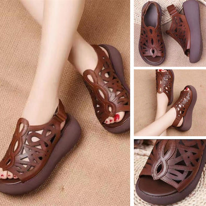 Frauen Retro Casual Leichtgewichts Sandalen