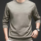 Männer loser runder Halsboden Langarm T-Shirt