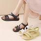 Leichte, flache Sandalen für Frauen👡