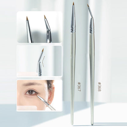 Abgewinkelter Make -up Feinpunkt Eyelinerbürste