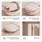 Tempo Saving Hanging Garment Bag mit Selbst Kompression Reißverschluss