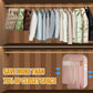 Tempo Saving Hanging Garment Bag mit Selbst Kompression Reißverschluss