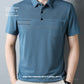 Dünnes, atmungsaktives, lässiges Kurzarm-T-Shirt für Herren