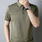 Dünnes, atmungsaktives, lässiges Kurzarm-T-Shirt für Herren