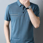 Dünnes, atmungsaktives, lässiges Kurzarm-T-Shirt für Herren