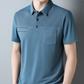 Dünnes, atmungsaktives, lässiges Kurzarm-T-Shirt für Herren