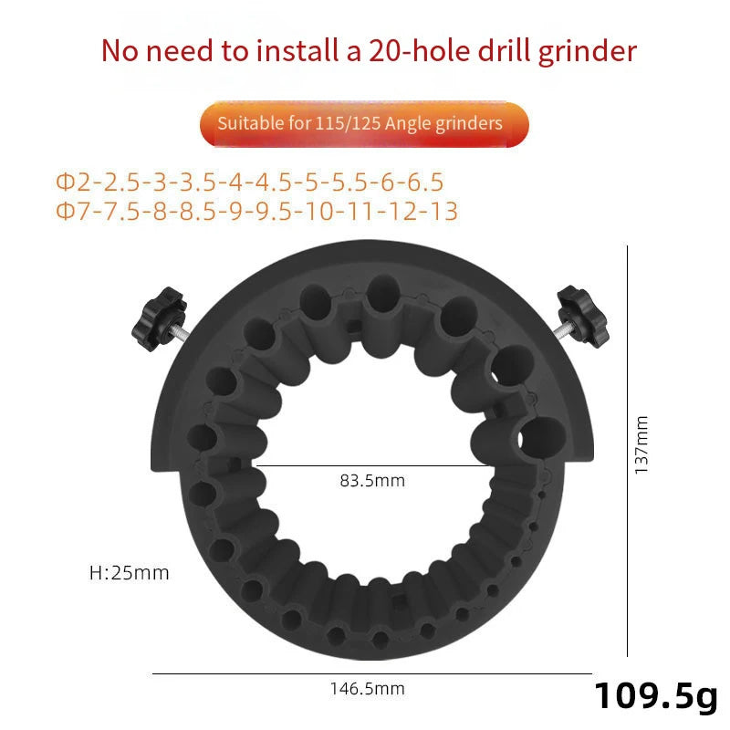 Multipurpose Drill Bit Sharpener for Angle Grinders-6
