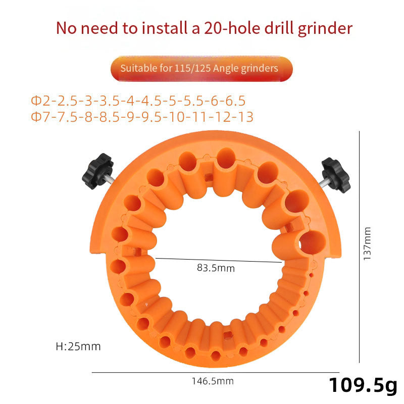 Multipurpose Drill Bit Sharpener for Angle Grinders-7