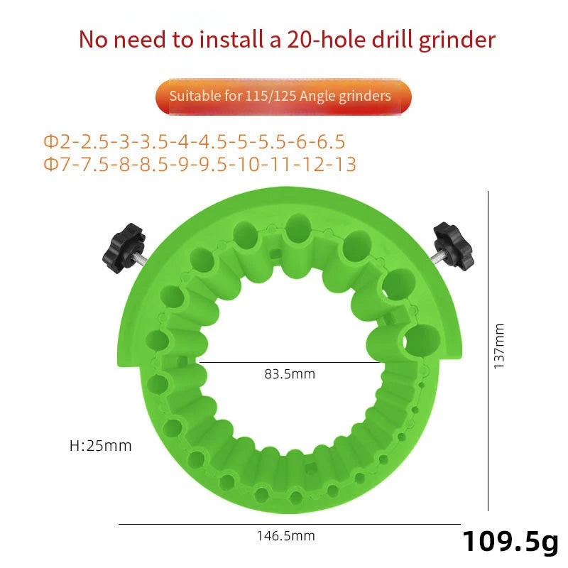 Multipurpose Drill Bit Sharpener for Angle Grinders-9