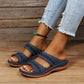 Retro -Bogenunterstützung Orthopädische Keilsandalen