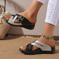 Frauen Modegürtel Schnalle Dicke Boden Sandalenschuhe👟