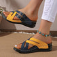 Frauen Modegürtel Schnalle Dicke Boden Sandalenschuhe👟