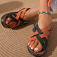 Frauen Modegürtel Schnalle Dicke Boden Sandalenschuhe👟