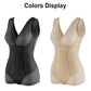 Figurformender Body aus Mesh mit Bauchkontrolle für Damen