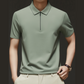 Herren -Casual Falten -Resistant Reißverschluss Revers Short -Ärmelhemd👕