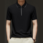 Herren -Casual Falten -Resistant Reißverschluss Revers Short -Ärmelhemd👕