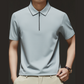 Herren -Casual Falten -Resistant Reißverschluss Revers Short -Ärmelhemd👕