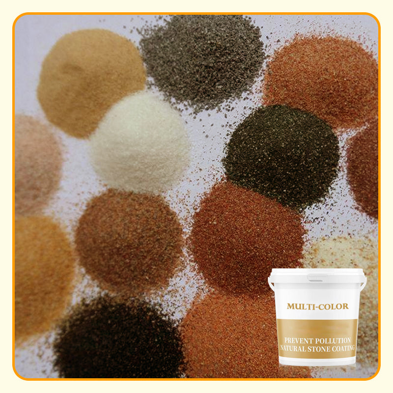 💖2025 Hot Sale💖2kg Waterproof Multi-Color Natural Washed Stone Coating-2
