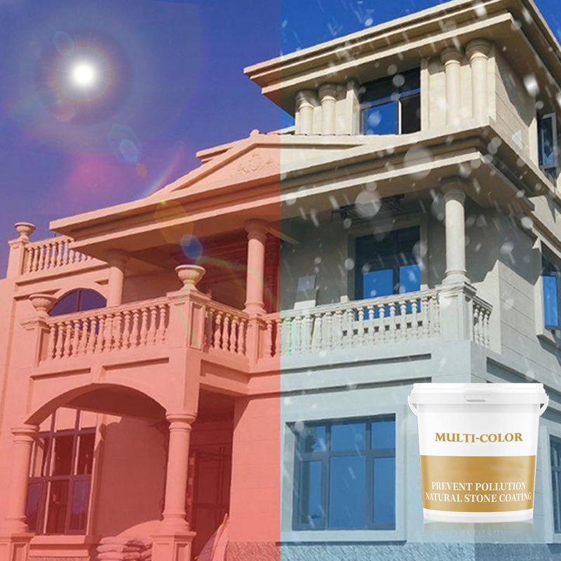 💖2025 Hot Sale💖2kg Waterproof Multi-Color Natural Washed Stone Coating-3