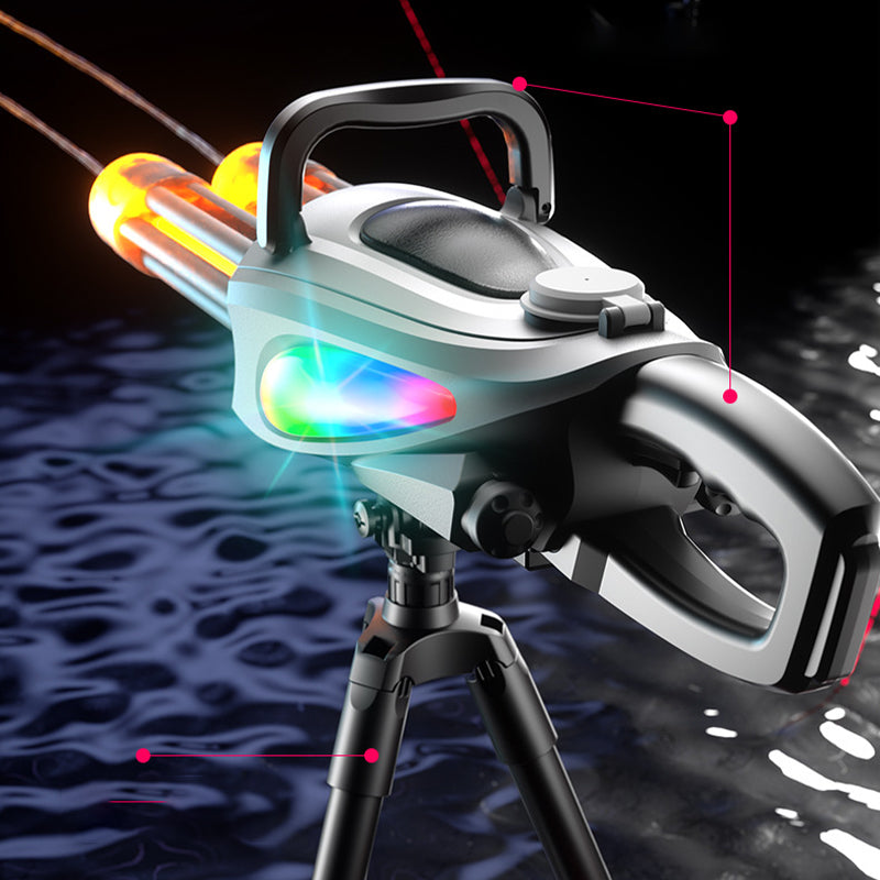 ⌛limited-time 50% off💥Double Barrel Gatling Electric Water Gun Set-3