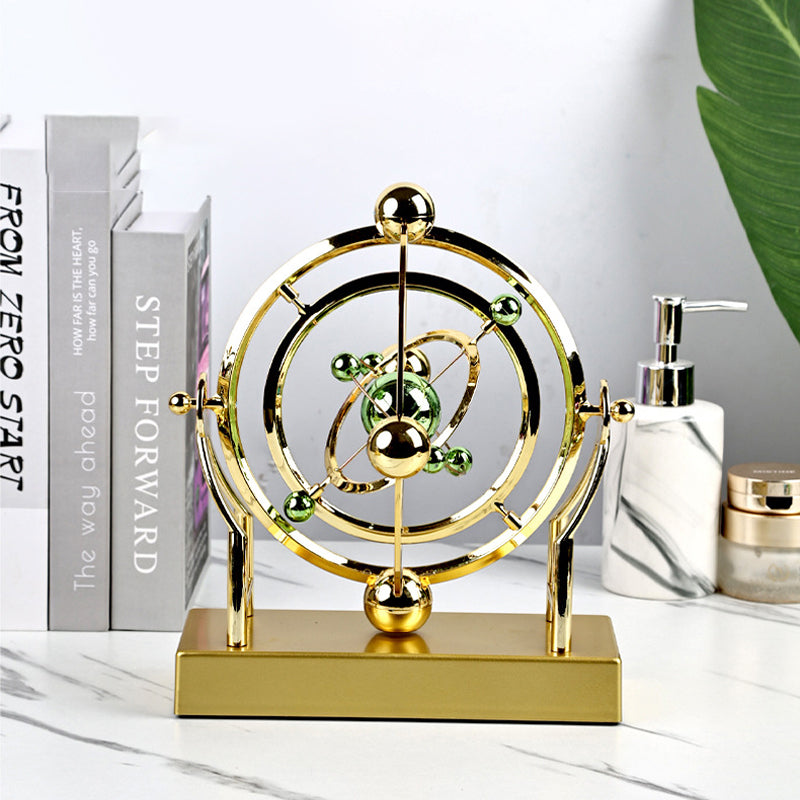 ⏳🌀Time-limited Special⌛Celestial Orbit Perpetual Motion Pendulum - Creative Home Rotary Decoration🚀-2
