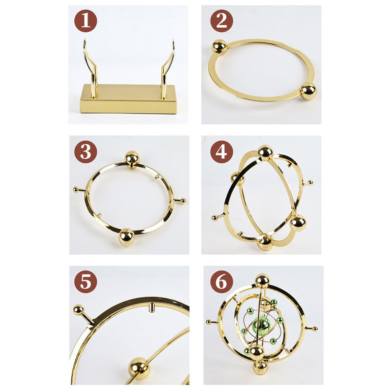 ⏳🌀Time-limited Special⌛Celestial Orbit Perpetual Motion Pendulum - Creative Home Rotary Decoration🚀-4