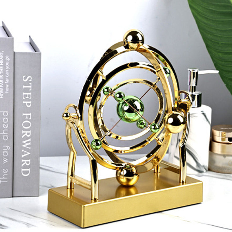 ⏳🌀Time-limited Special⌛Celestial Orbit Perpetual Motion Pendulum - Creative Home Rotary Decoration🚀-3