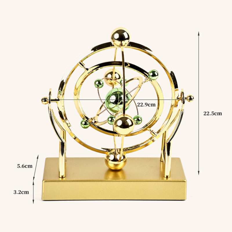 ⏳🌀Time-limited Special⌛Celestial Orbit Perpetual Motion Pendulum - Creative Home Rotary Decoration🚀-5
