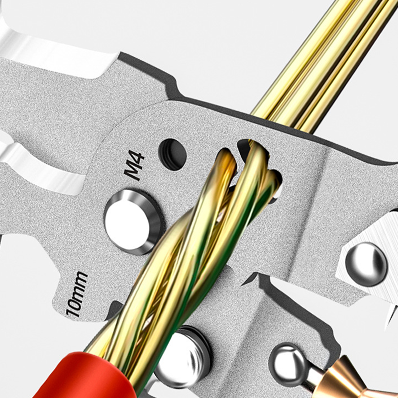 🌟Multifunctional Foldable Wire Stripping Scissors with Electrical Test-5