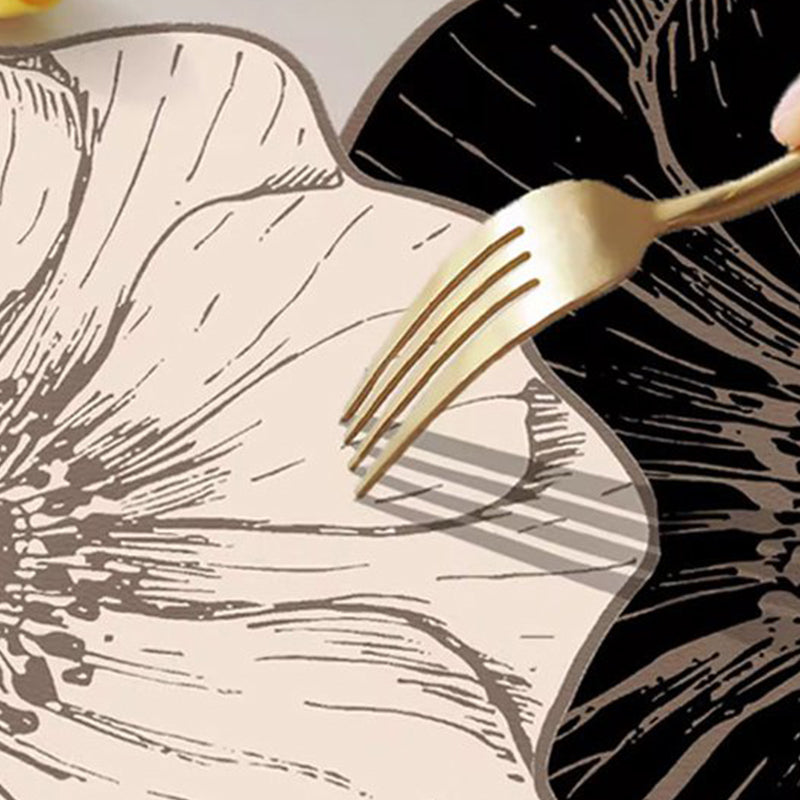 💥Flower-Shaped Dish Drying Mat for Kitchen Counter💧-3