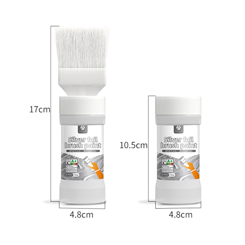 ✨New Arrival✨Water-Based Metallic Silver Paint with Built-in Brush（50% OFF）-7