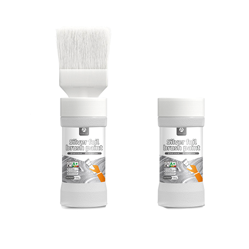 ✨New Arrival✨Water-Based Metallic Silver Paint with Built-in Brush（50% OFF）-9