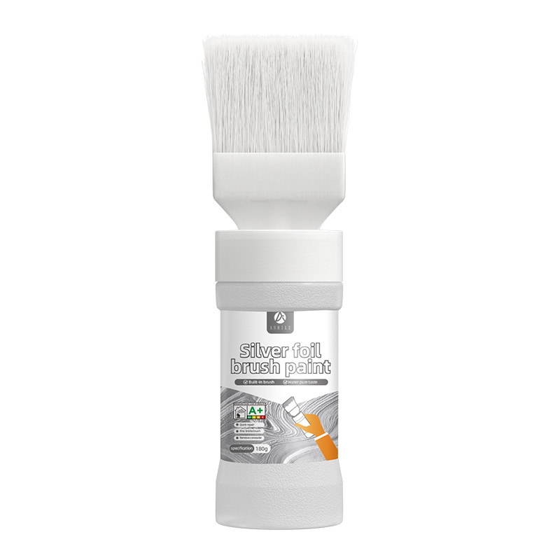 ✨New Arrival✨Water-Based Metallic Silver Paint with Built-in Brush（50% OFF）-8