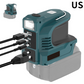 ⚡Compact DC to AC Inverter - Suitable For Cars, Motorhomes, Outdoor-4