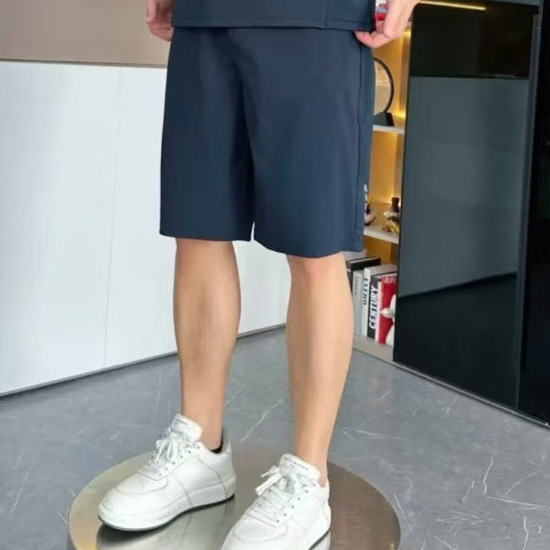 Men's Light Casual T-Shirt Shorts 2-Piece Set-8
