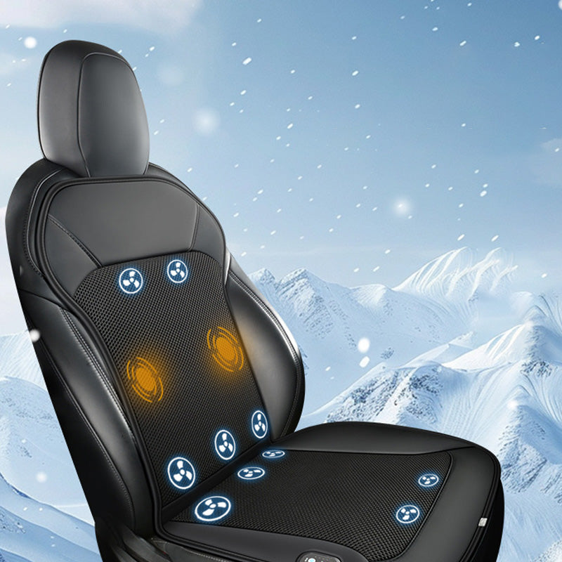 💨Limited Time 50% Off 💨Ventilated Car Cooling Seat Cushion with Fan-8