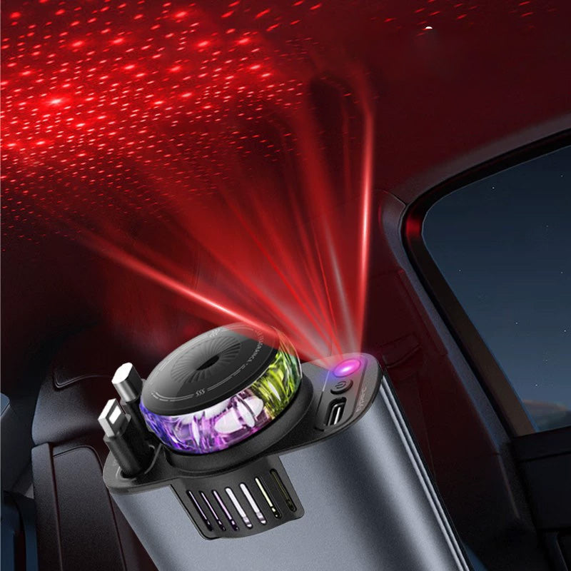 🔋Limited Time Promotion 50% OFF⚡5-in-1 Charger & Aroma Diffuser & Starlight Ceiling-12
