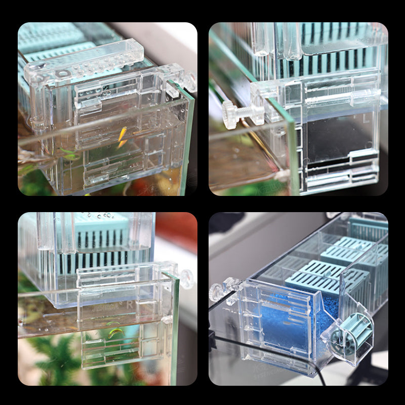 💦Fish Tank Circulating Filter Box with Water Pump-5